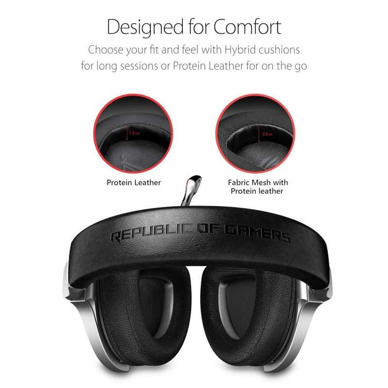 Asus Rog Delta Wired On Ear Headphones with Mic Asus Rog Delta Wired On Ear Headphones with Mic