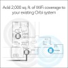 Netgear Orbi Mesh WiFi Add-on Satellite - Works - White Netgear Orbi Mesh WiFi Add-on Satellite - Works - White