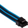CORSAIR Premium Individually Sleeved PSU Cables Pro Kit � Blue/Black, for Corsair PSUs CORSAIR Premium Individually Sleeved PSU Cables Pro Kit � Blue/Black, for Corsair PSUs