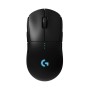 Logitech G PRO Wireless Gaming Mouse, Hero 25K Sensor, 25,600 DPI, RGB, Ultra Lightweight - Black