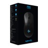 Logitech G PRO Wireless Gaming Mouse, Hero 25K Sensor, 25,600 DPI, RGB, Ultra Lightweight - Black