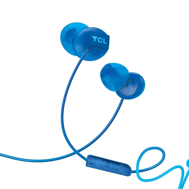 TCL SOCL300 Wired in Ear Headphone with Mic (Ocean Blue) TCL SOCL300 Wired in Ear Headphone with Mic (Ocean Blue)