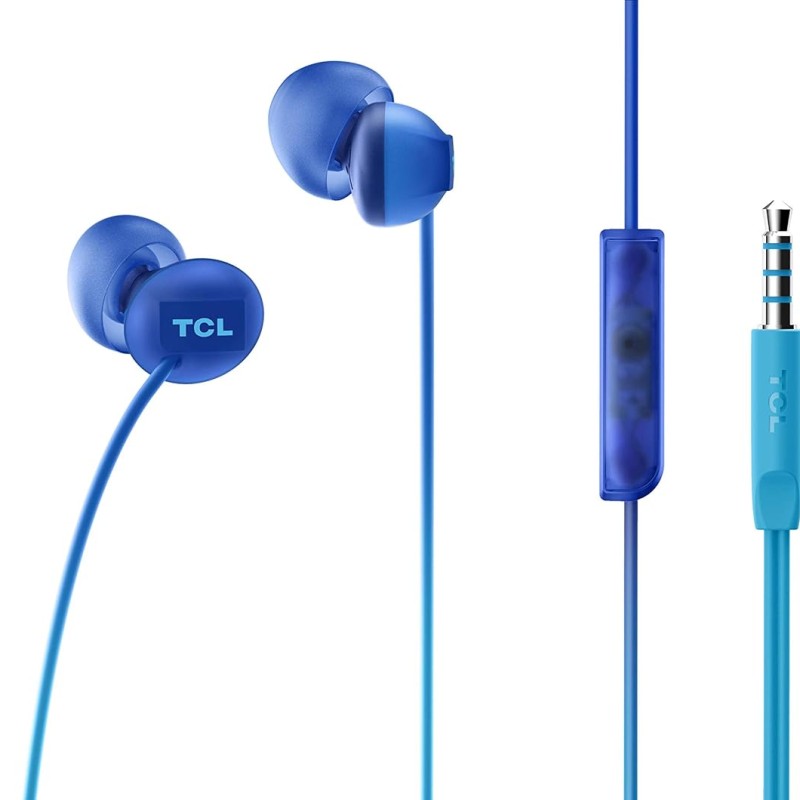 TCL SOCL300 Wired in Ear Headphone with Mic (Ocean Blue) TCL SOCL300 Wired in Ear Headphone with Mic (Ocean Blue)