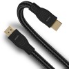 AGARO Blaze High-Speed HDMI Tough Nylon Braided 2 Meters Latest Version Cable - Supports Ethernet, 3D, 4K video AGARO Blaze High-Speed HDMI Tough Nylon Braided 2 Meters Latest Version Cable - Supports Ethernet, 3D, 4K video