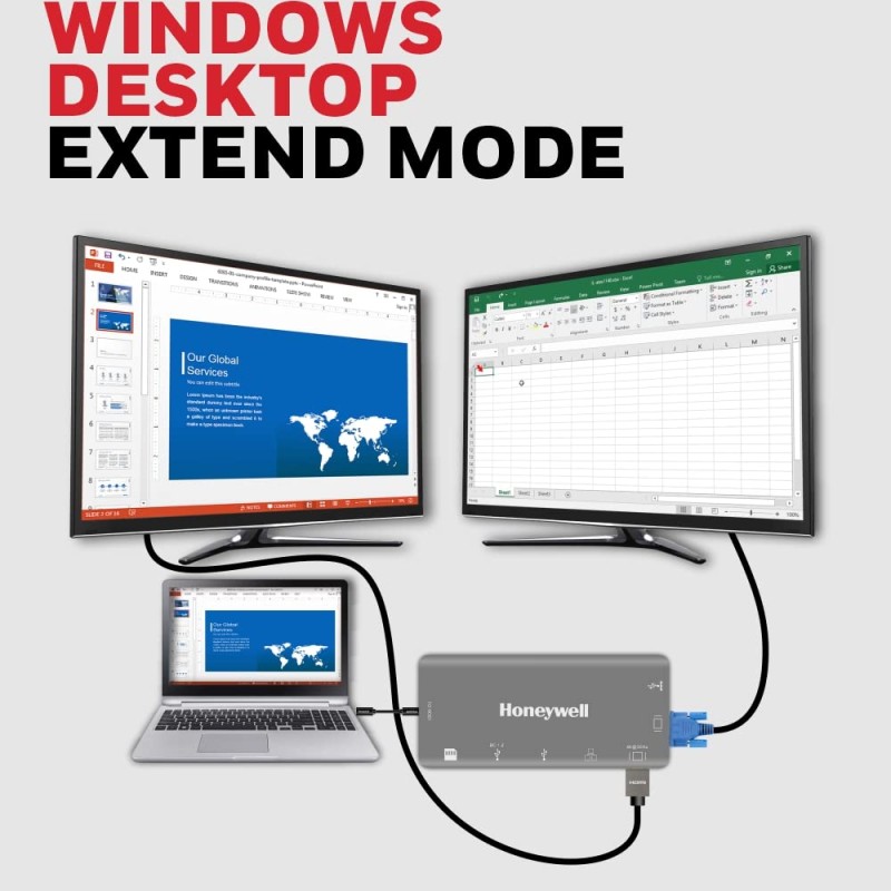 Honeywell 8-in-1 Type C Ultra Dock with 4K HDMI Honeywell 8-in-1 Type C Ultra Dock with 4K HDMI