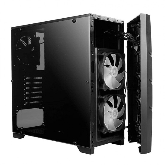 Antec GX202 Mid-Tower ATX Computer Cabinet/Gaming Case | 3 HDD and 4 SSD mounts