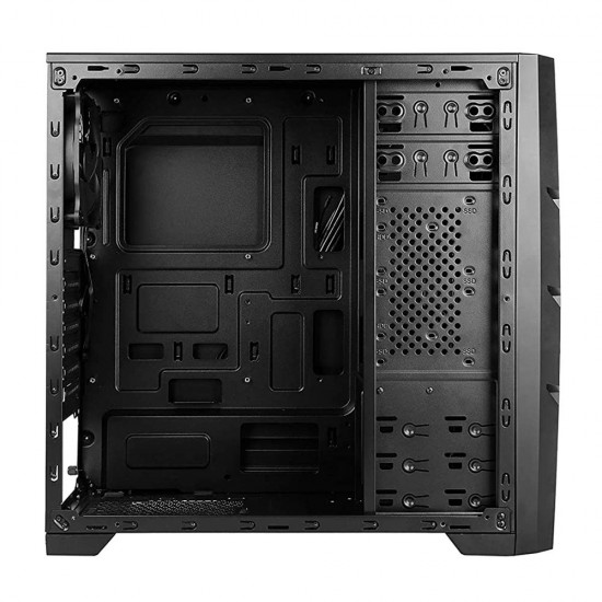 Antec GX202 Mid-Tower ATX Computer Cabinet/Gaming Case | 3 HDD and 4 SSD mounts