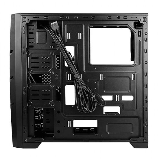 Antec GX202 Mid-Tower ATX Computer Cabinet/Gaming Case | 3 HDD and 4 SSD mounts