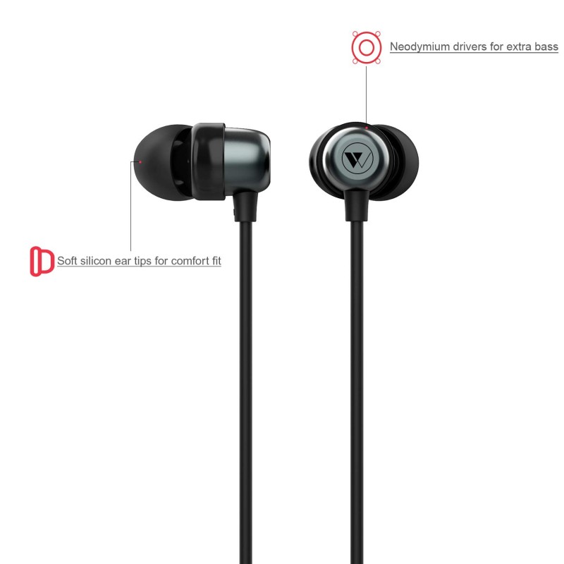 Wings Ultimo Bluetooth Wireless Earphones with Extra Bass Wings Ultimo Bluetooth Wireless Earphones with Extra Bass