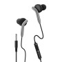 (Refurbished) Zebronics Zeb-Bro in Ear Wired Earphones with Mic, 3.5mm Audio Jack, 10mm Drivers, Phone/Tablet Compatible(Black)