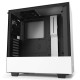 Nzxt H510 PC Compact Mid-Tower ATX Computer Cabinet/Gaming Case with Front USB Type-C Port, 2x120mm Fans- White, Black