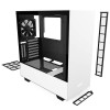 NZXT H510i - Compact Mid-Tower with Lighting and Fan Control - White/Black NZXT H510i - Compact Mid-Tower with Lighting and Fan Control - White/Black