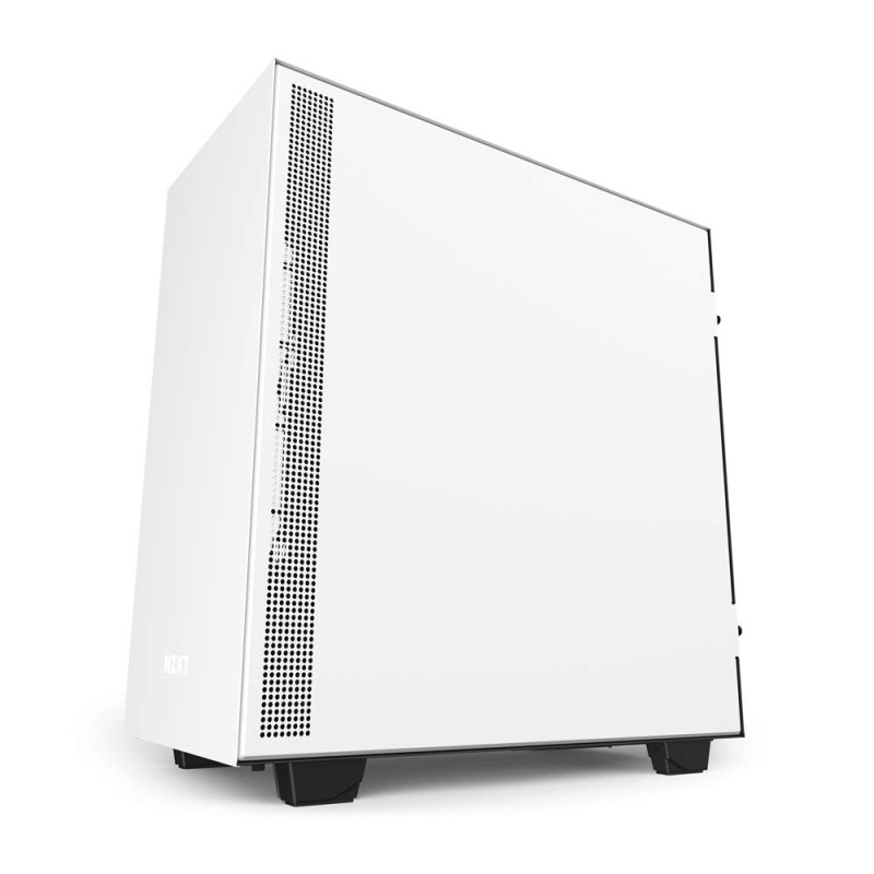 NZXT H510i - Compact Mid-Tower with Lighting and Fan Control - White/Black NZXT H510i - Compact Mid-Tower with Lighting and Fan Control - White/Black