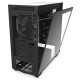 NZXT H710i - ATX Mid Tower PC Gaming Case - White/Black - Front I/O USB Type-C Port - Quick-Release Tempered Glass Side Panel - Vertical GPU Mount - I