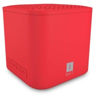 iball Musi Play A1 Wireless Ultra-Portable Bluetooth Speakers with FM | Micro SD Card Slot & Built-in Mic (Hot Red)