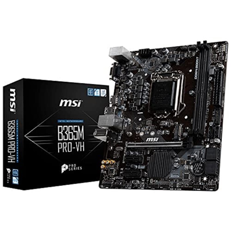 MSI B365M PRO-VH Micro-ATX Gaming Motherboard MSI B365M PRO-VH Micro-ATX Gaming Motherboard