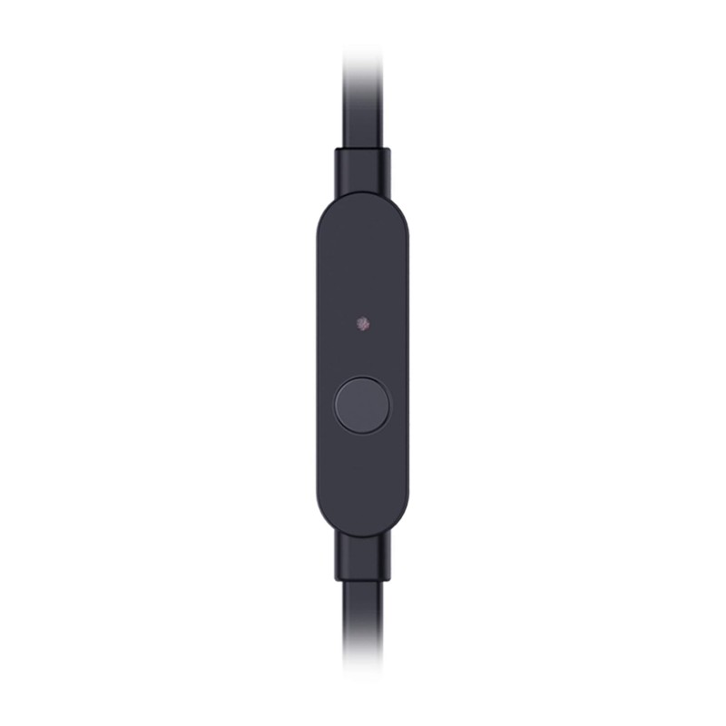 Infinity (JBL Zip 100 Wired in Ear Earphones with Mic, Immersive Bass, One Button Multi-Function Remote, Tangle Free Flat Cable (Black)