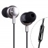 ZEBRONICS Zeb-Addiction Wired Earphone with Mic (Black)