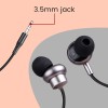 ZEBRONICS Zeb-Addiction Wired Earphone with Mic (Black) ZEBRONICS Zeb-Addiction Wired Earphone with Mic (Black)