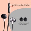 ZEBRONICS Zeb-Addiction Wired Earphone with Mic (Black) ZEBRONICS Zeb-Addiction Wired Earphone with Mic (Black)