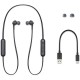 Sony WI-XB400 Wireless Extra Bass in-Ear Headphones - (Black)