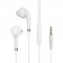 ZEBRONICS Zeb-Calyx Wired in Ear Earphone with Mic (White)