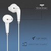 ZEBRONICS Zeb-Calyx Wired in Ear Earphone with Mic (White) ZEBRONICS Zeb-Calyx Wired in Ear Earphone with Mic (White)