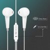 ZEBRONICS Zeb-Calyx Wired in Ear Earphone with Mic (White) ZEBRONICS Zeb-Calyx Wired in Ear Earphone with Mic (White)
