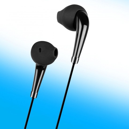 Zebronics Zeb-Calyx Wired in Ear Earphones with Mic (Black)