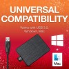 Seagate One Touch SSD, 500GB, External SSD, USB 3.0, Black, 1 year MylioCreate, 4 mo Adobe Creative Cloud Photography, 3 year Rescue Services (STJE500400) Seagate One Touch SSD, 500GB, External SSD, USB 3.0, Black, 1 year MylioCreate, 4 mo Adobe Creative Cloud Photography, 3 year Rescue Services (STJE500400)