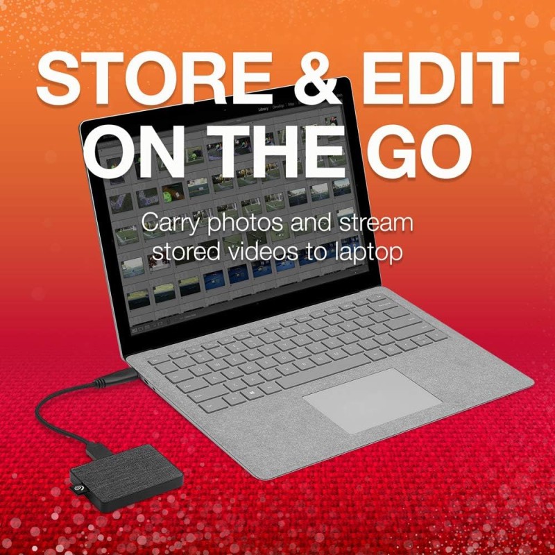 Seagate One Touch SSD, 500GB, External SSD, USB 3.0, Black, 1 year MylioCreate, 4 mo Adobe Creative Cloud Photography, 3 year Rescue Services (STJE500400) Seagate One Touch SSD, 500GB, External SSD, USB 3.0, Black, 1 year MylioCreate, 4 mo Adobe Creative Cloud Photography, 3 year Rescue Services (STJE500400)