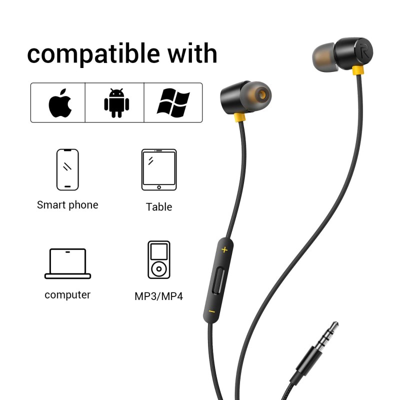 realme Buds 2 Wired in Ear Earphones with Mic (Black) realme Buds 2 Wired in Ear Earphones with Mic (Black)
