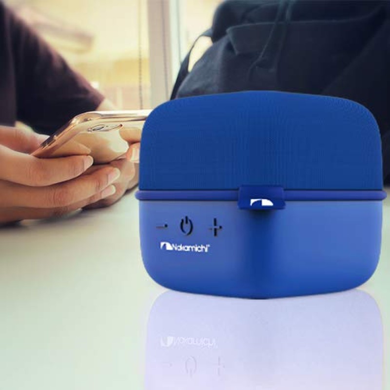 Nakamichi Cube 5 Watt Truly Wireless Portable Speaker (Blue) Nakamichi Cube 5 Watt Truly Wireless Portable Speaker (Blue)