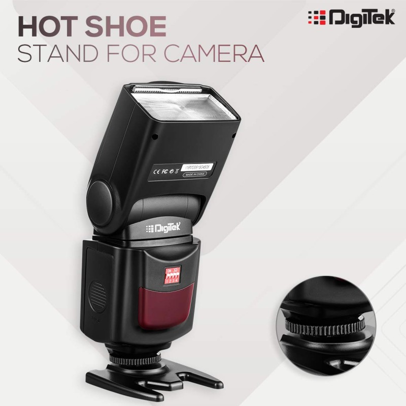 DIGITEK� (DFL-088) Universal Electronic Flash Speedlite for DSLR Cameras (Without Trigger)