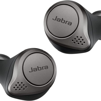 Jabra Elite 75t Earbuds - Titanium Black,Standard