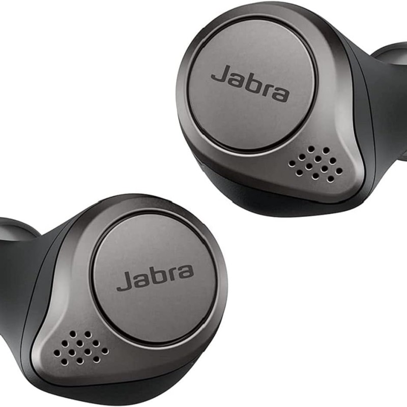 Jabra Elite 75t Earbuds - Titanium Black,Standard