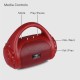 Zebronics ZEB-COUNTY 3W Wireless Bluetooth Portable Speaker With Supporting Carry Handle