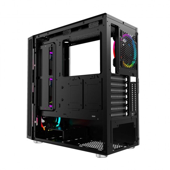 Ant Esports ICE-511MT Mid Tower Mesh Gaming Cabinet Computer Case Supports 