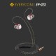 Everycom Xtreme True Sports Earphones with in-Line Mic for All 3.5mm Jack Devices(Gold)