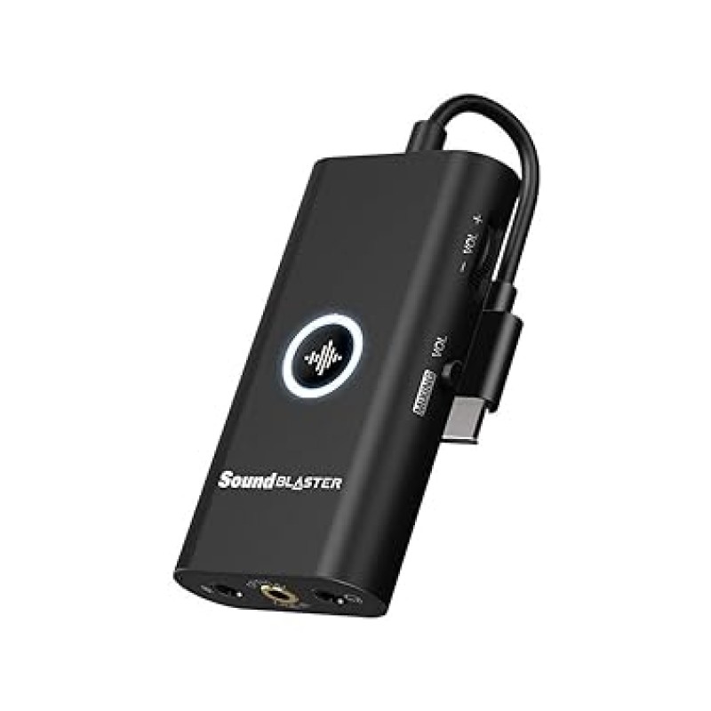 Creative Sound Blaster G3 USB-C External Gaming USB DAC and Amp