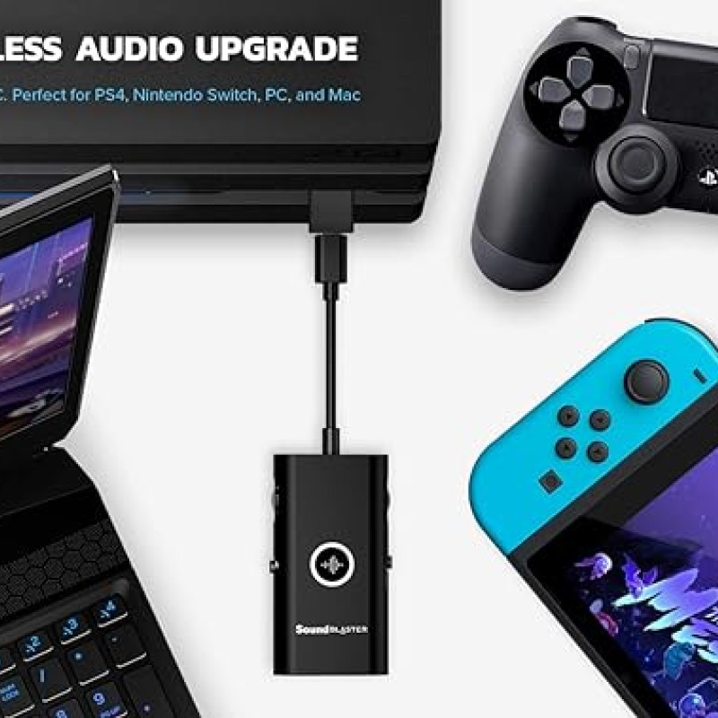 Creative Sound Blaster G3 USB-C External Gaming USB DAC and Amp