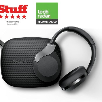 Philips Audio Performance PH805BK Wireless Over the Ear Headphone with Mic (Black) Philips Audio Performance PH805BK Wireless Over the Ear Headphone with Mic (Black)