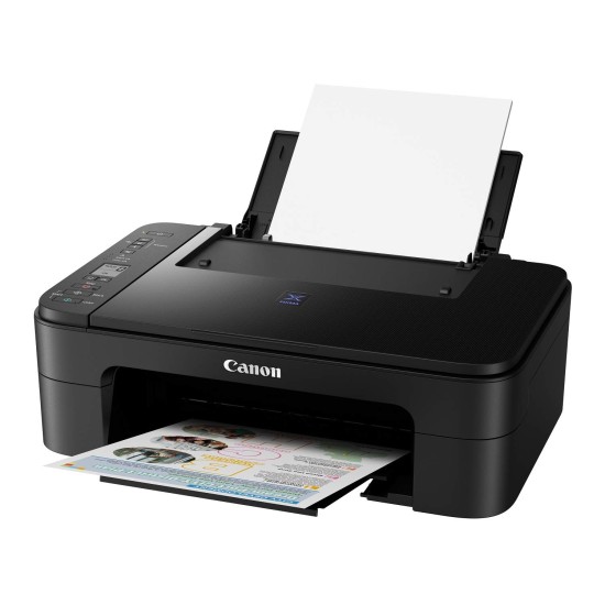 Canon PIXMA TS3370s All in One (Print, Scan, Copy) WiFi Inkjet Colour Printer for Home, BLACK