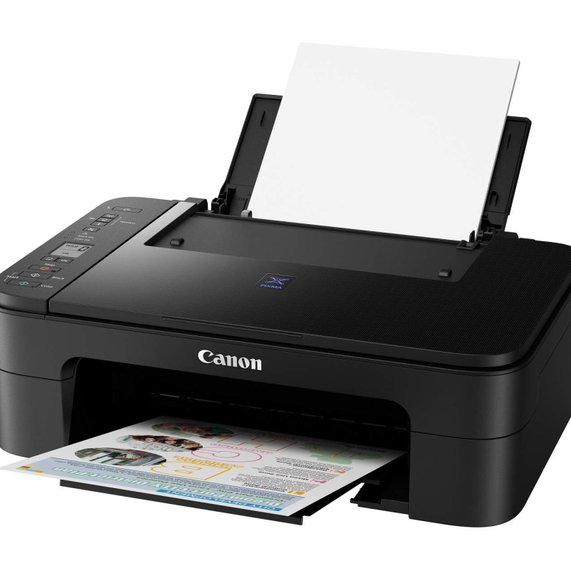 Canon PIXMA TS3370s All in One (Print, Scan, Copy) WiFi Inkjet Colour Printer for Home, BLACK
