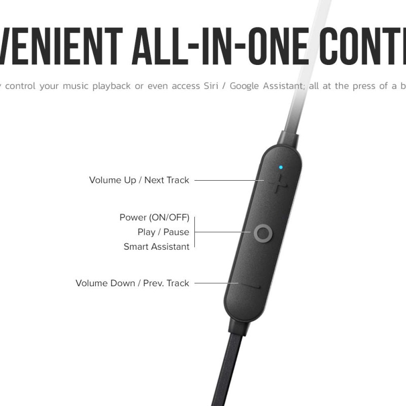 Creative Outlier ONE V2 Wireless Bluetooth in Ear Headphone with Mic (Black)