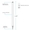 Xmate Stylus Pen for Touchscreen Devices, Fine Point, Capacitive Pen (White) Xmate Stylus Pen for Touchscreen Devices, Fine Point, Capacitive Pen (White)