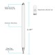 Xmate Stylus Pen for Touchscreen Devices, Fine Point, Capacitive Pen (White)