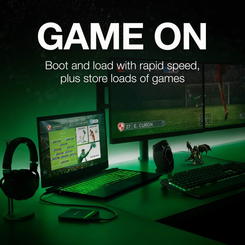 Seagate Barracuda Fast 2 TB External SSD � USB-C USB 3.0 for Windows and Mac, 3 yr Data Recovery Services, Portable Solid State Drive (STJM2000400) Seagate Barracuda Fast 2 TB External SSD � USB-C USB 3.0 for Windows and Mac, 3 yr Data Recovery Services, Portable Solid State Drive (STJM2000400)