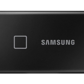 Samsung T7 Touch 2TB Up to 1,050MB/s USB 3.2 Gen 2 (10Gbps, Type-C) External Solid State Drive (Portable SSD) Black (MU-PC2T0K)