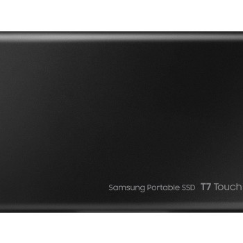 Samsung T7 Touch 2TB Up to 1,050MB/s USB 3.2 Gen 2 (10Gbps, Type-C) External Solid State Drive (Portable SSD) Black (MU-PC2T0K) Samsung T7 Touch 2TB Up to 1,050MB/s USB 3.2 Gen 2 (10Gbps, Type-C) External Solid State Drive (Portable SSD) Black (MU-PC2T0K)